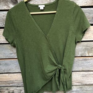 J for J Crew “Wrap” Tee